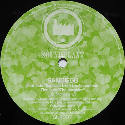 Sandiego - Express From The Basement/The Outsider