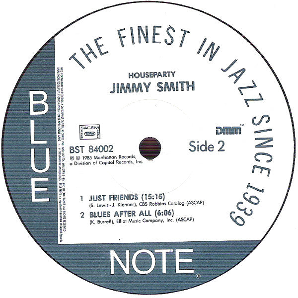 Jimmy Smith - House Party