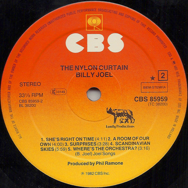 Billy Joel - The Nylon Curtain