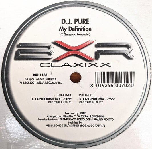 DJ Pure - My Definition