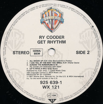 Ry Cooder - Get Rhythm