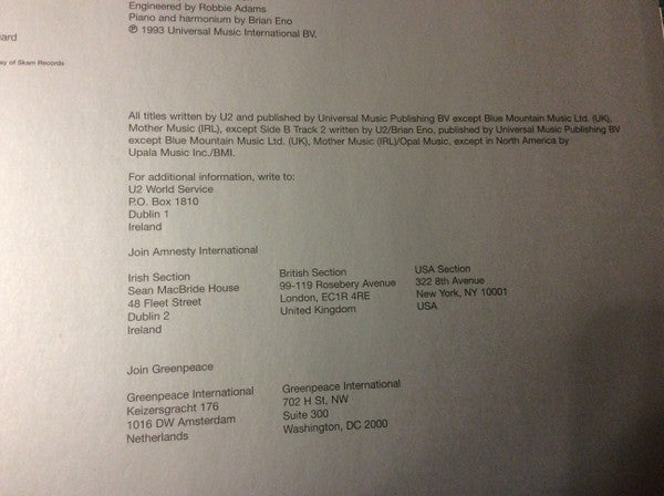 U2 - The Best Of 1990-2000