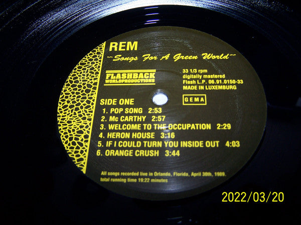 R.E.M. - Songs For A Green World