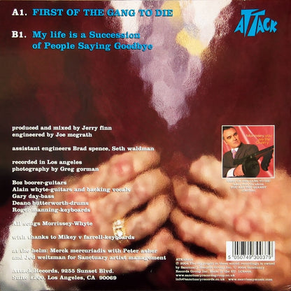 Morrissey - First Of The Gang To Die (7")