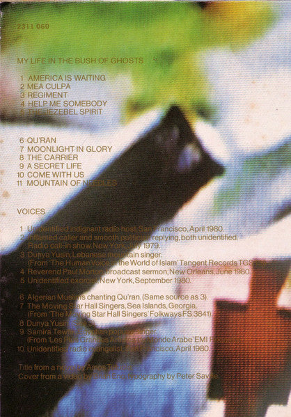 Brian Eno - My Life In The Bush Of Ghosts