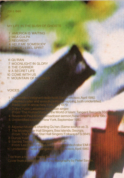 Brian Eno - My Life In The Bush Of Ghosts