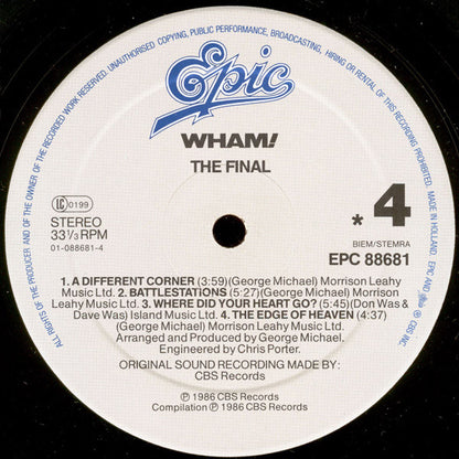 Wham! - The Final