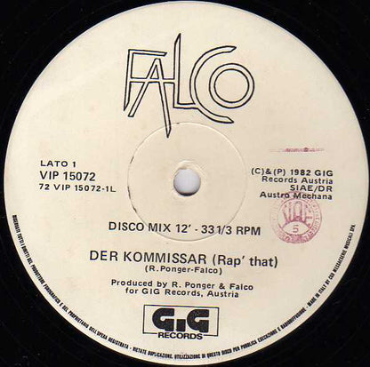 Falco - Der Kommissar (Rap' That)