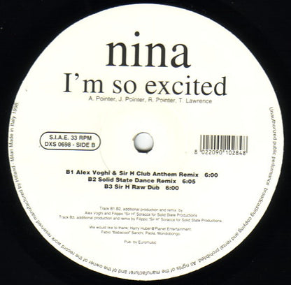 Nina Badrić - I'm So Excited