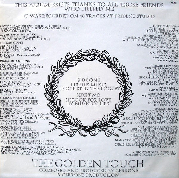 Cerrone - Cerrone IV - The Golden Touch