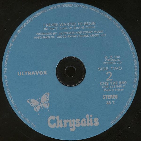 Ultravox - The Thin Wall