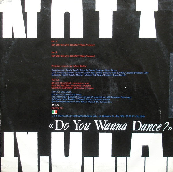 N.O.I.A. - Do You Wanna Dance?