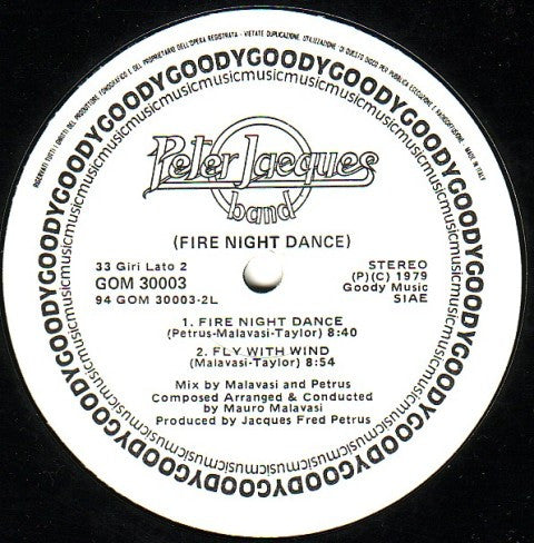 Peter Jacques Band - Fire Night Dance