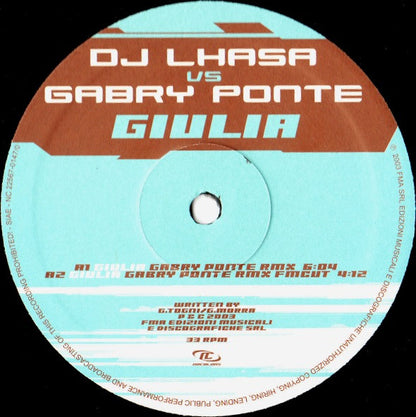 DJ Lhasa Vs Gabry Ponte – Giulia