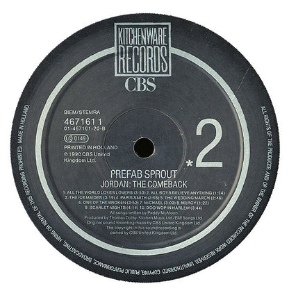 Prefab Sprout - Jordan: The Comeback