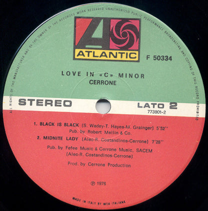 Cerrone - Love In C Minor