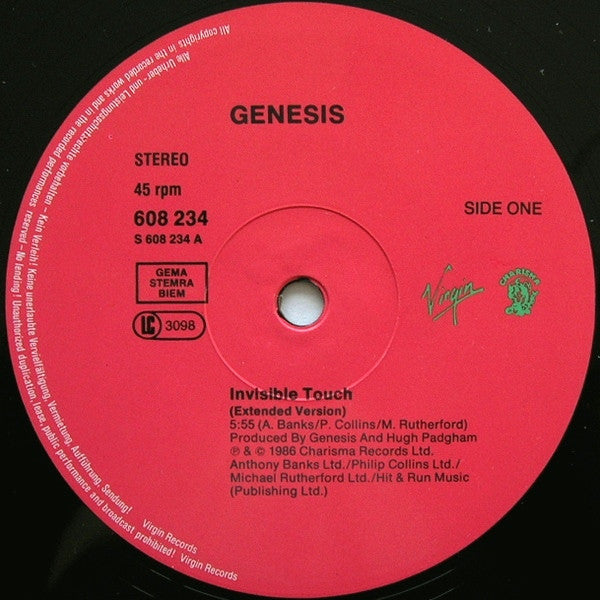 Genesis - Invisible Touch
