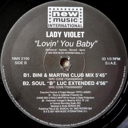 Lady Violet - Calling Your Name / Lovin' You Baby
