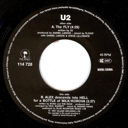 U2 - The Fly (7")