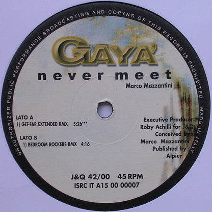 Gaya' - Never Meet