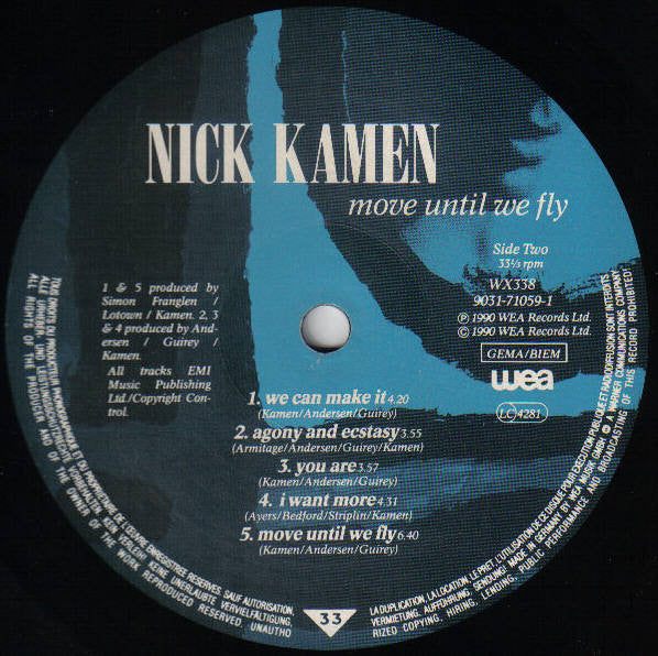 Nick Kamen - Move Until We Fly