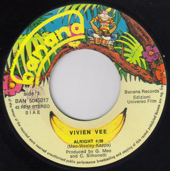 Vivien Vee - Sex Appeal / Alright (7")