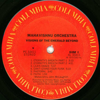 Mahavishnu Orchestra - Visions Of The Emerald Beyond