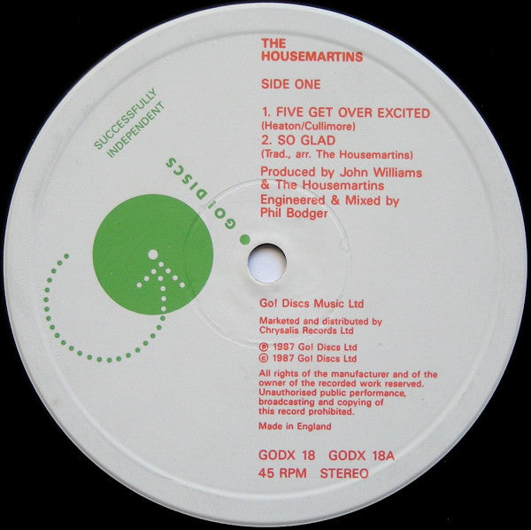 The Housemartins - Five Get Over Excited