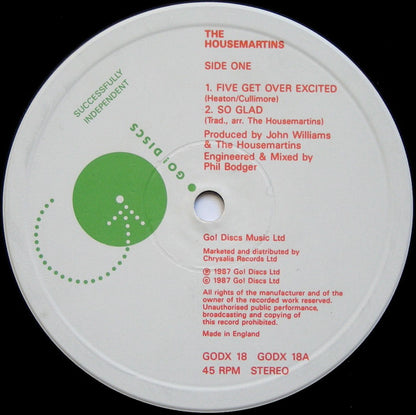 The Housemartins - Five Get Over Excited