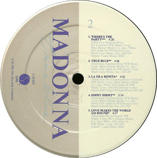 Madonna - True Blue