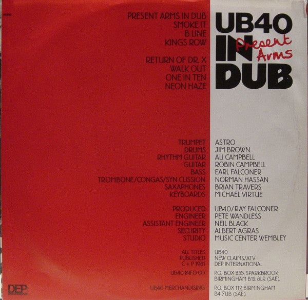 UB40 - Present Arms In Dub