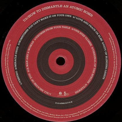 U2 - How To Dismantle An Atomic Bomb