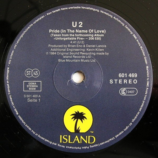 U2 - Pride (In The Name Of Love)