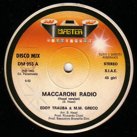 Eddy Trauba - Maccaroni Radio