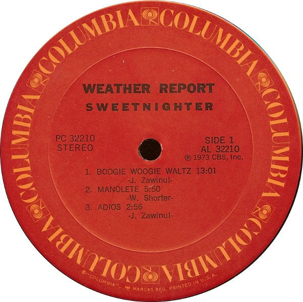 Weather Report - Sweetnighter