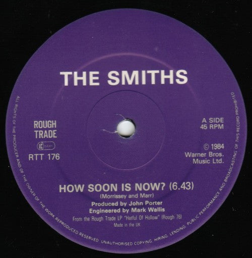 The Smiths - How Soon Is Now?