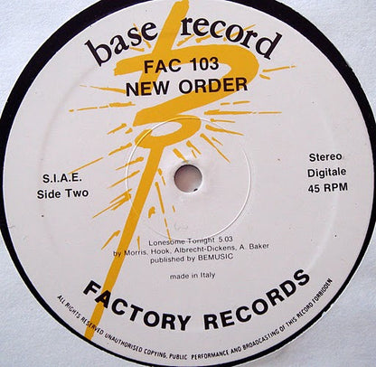 New Order - Thieves Like Us