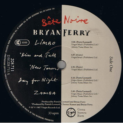 Bryan Ferry - Bête Noire