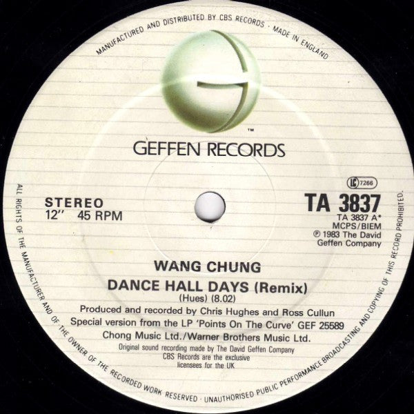 Wang Chung - Dance Hall Days