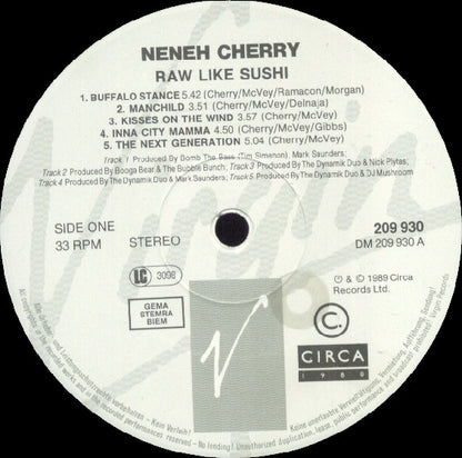 Neneh Cherry - Raw Like Sushi