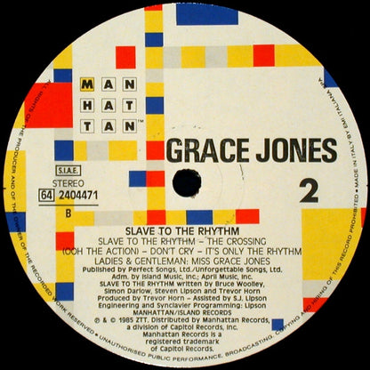 Grace Jones - Slave To The Rhythm