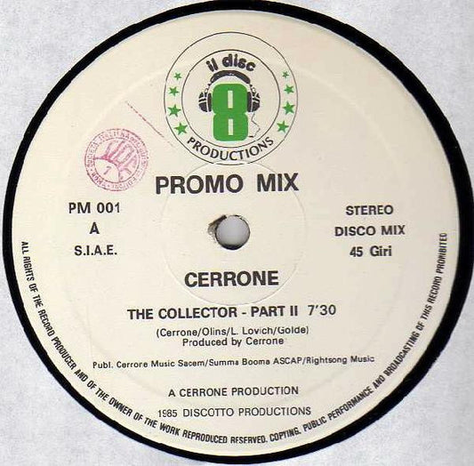 Cerrone - The Collector - Part II / Over The Sky