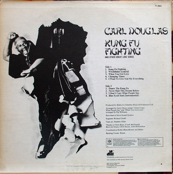 Carl Douglas - Kung Fu Fighting And Other Great Love Songs