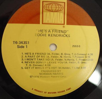 Eddie Kendricks - He's A Friend