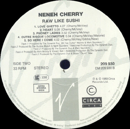 Neneh Cherry - Raw Like Sushi
