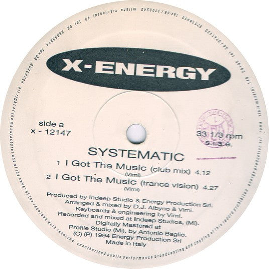 Systematic - I Got The Music