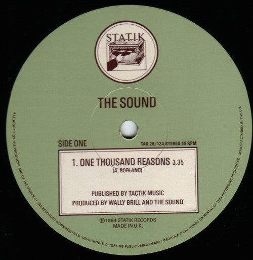 The Sound - One Thousand Reasons