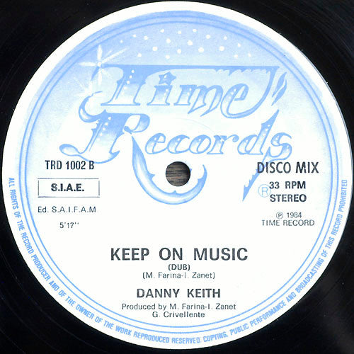 Danny Keith - Keep On Music