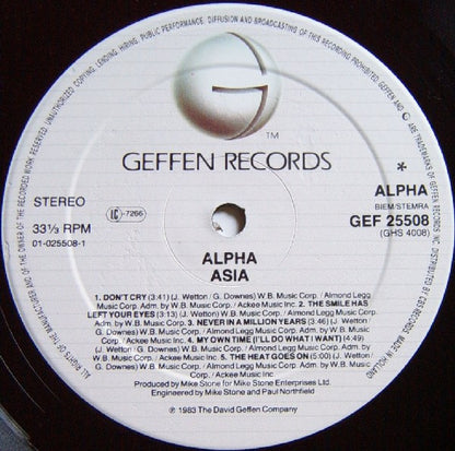 Asia - Alpha
