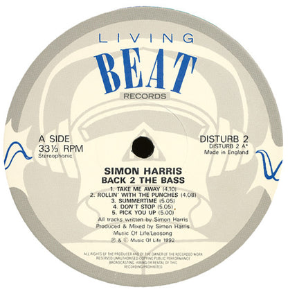 Simon Harris - Back 2 The Bass